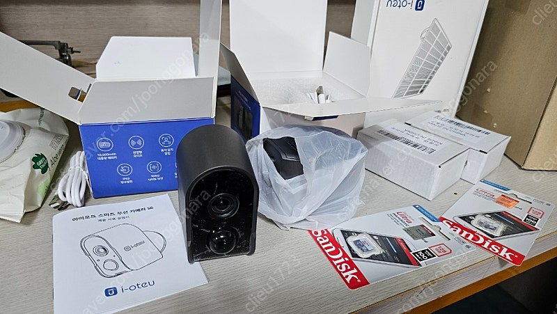 아이오트 S6 무선 CCTV 두개 이미지