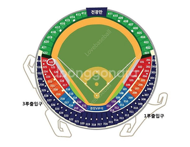 포스트시즌 와일드카드 3루 1차전 연석 장당 7.6--0