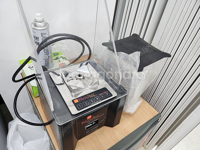 블렌텍 블랜더 q시리즈구형 컨테이너 2개 40만--4