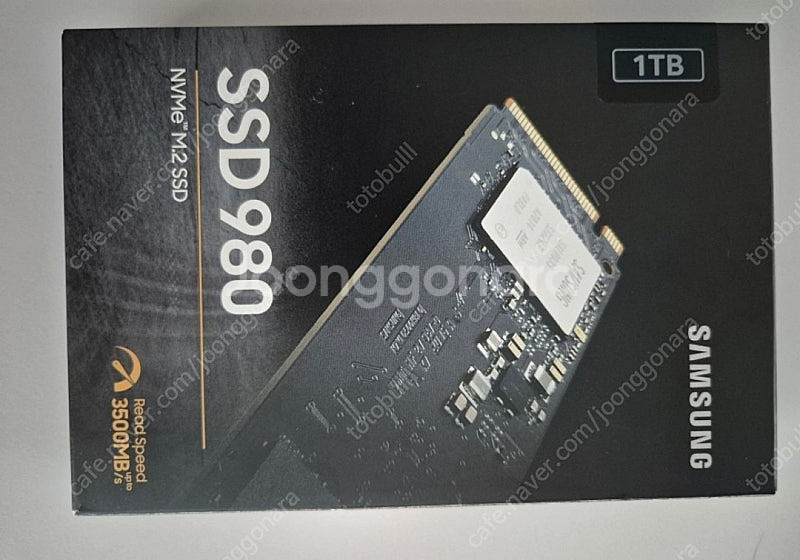 삼성 980SSD 1TB 10팝니다 네고불가--1