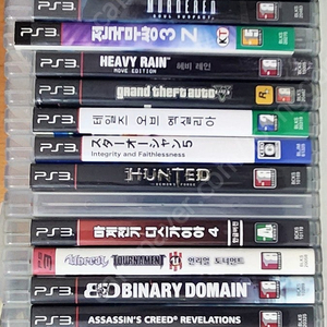 PS3철권태그스트길티배트그란DIRT쇼다운헌터툼레이더판타지갓오브디아헤비전국GTA테일오션헌티바이마계언리바이어쌔뷰로레지톰클소울용과나루캐서전장듀크W12파이트위닝미키스포츠댄스아이타임