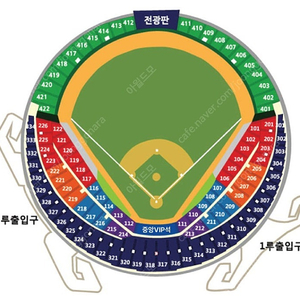 10월 2일 수요일 와일드카드 1차전 두산 베어스 중앙네이비석 319블록 2연석 4연석