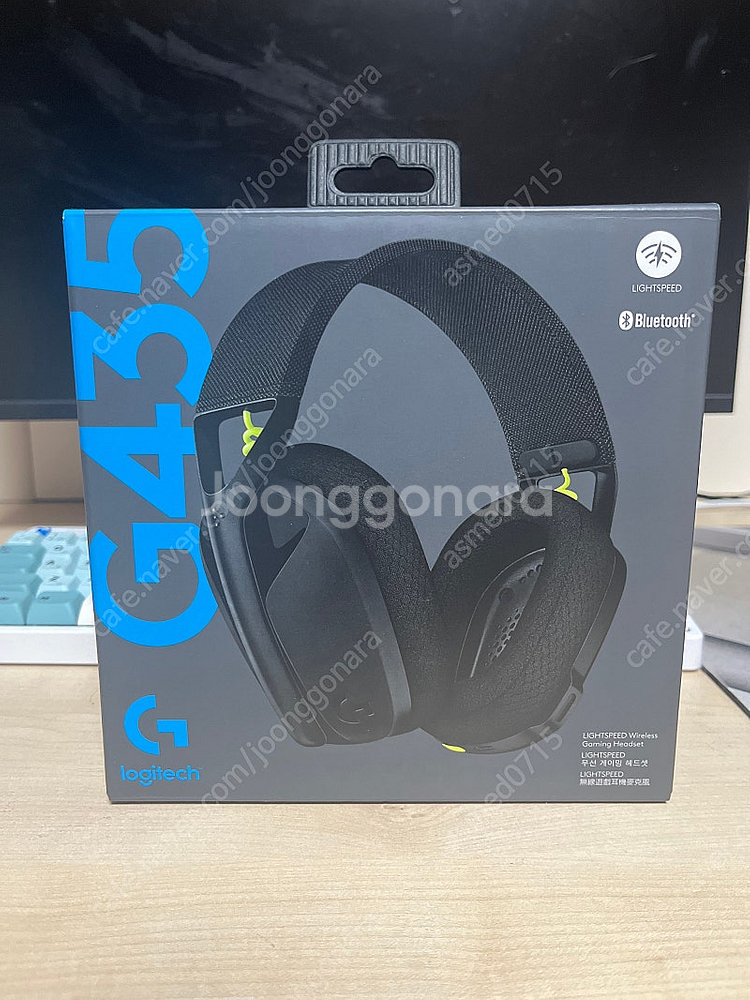 로지텍 G435 무선 헤드셋 판매합니다--4