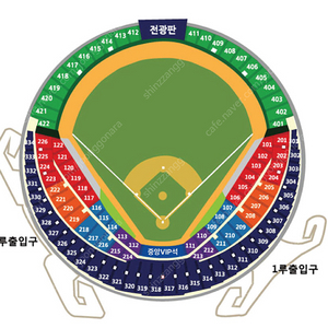 포스트시즌 두산 VS KT 122구역 연석