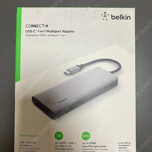 [belkin] 벨킨 7in1 C타입 멀티허브