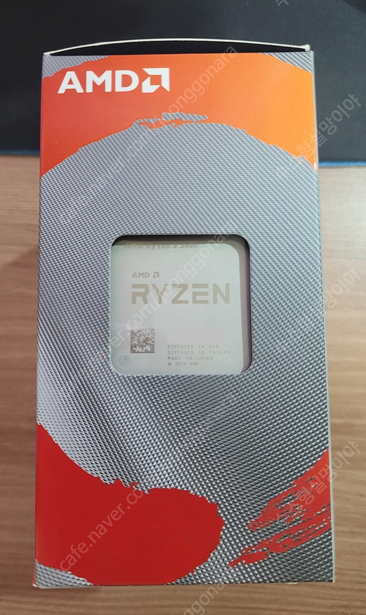 라이젠 CPU AMD 3600 팝니다. 택포 5만--2