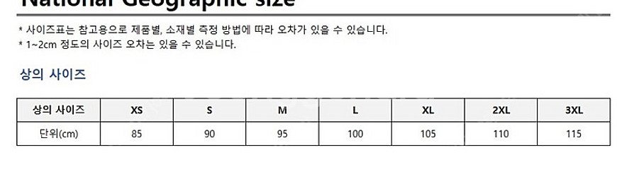 네셔널지오그래픽 점퍼--2