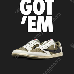 Jordan 1 x Travis Scott Retro Low OG SP Reverse Olive 스캇 조던 올리브