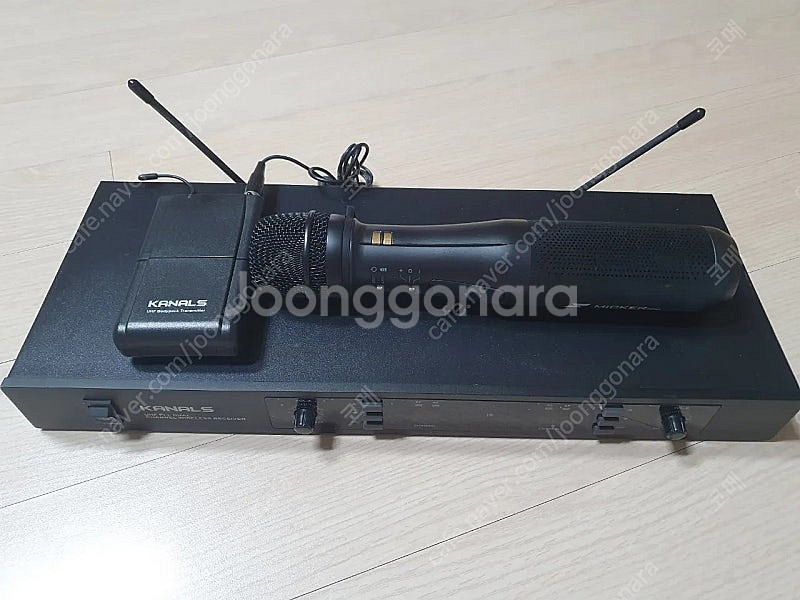 KANALS BK-8000 무선마이크, 핀세트 팝니다--0