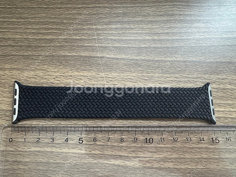 브레이드 솔로루프 차콜 44mm Size 6 팝니다.--1