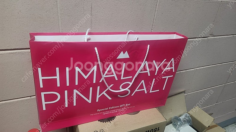 [새상품 선물]LG생활건강 히말라야 핑크솔트 로즈에디션...--1