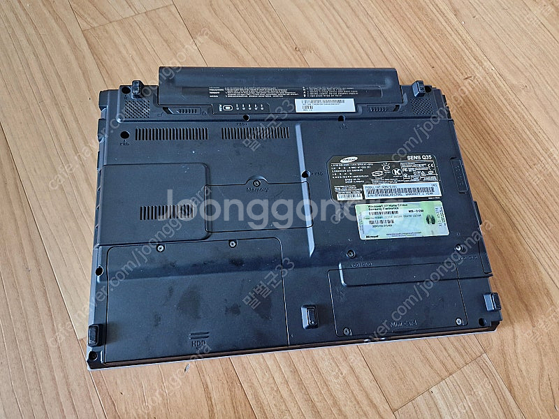 삼성 SENS Q35 노트북 컴퓨터 (부품용)--8