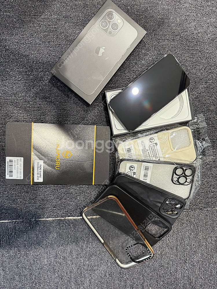 아이폰 13 pro 128gb+ 케이스 + 액정필름 +...--4