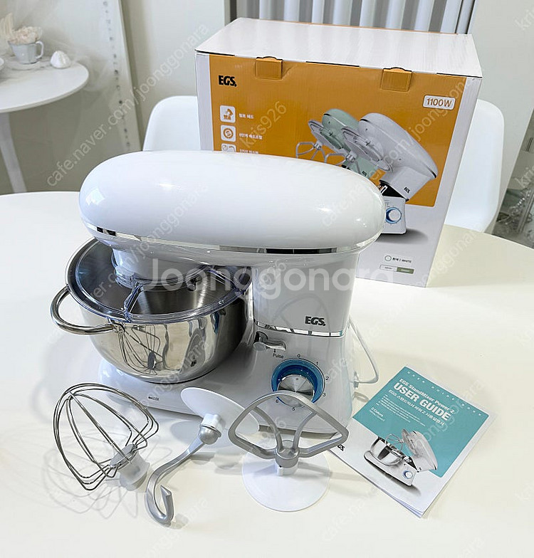 EGS 스탠드 믹서 파워 Z 화이트 1100W--1