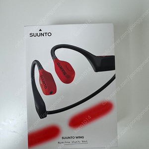 순토(SUUNTO) 윙 레드 (골전도 이어폰) 판매합니다.