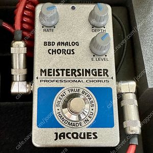 자크 마이스터싱어 BBD 아날로그 코러스 JACQUES Meistersinger BBD Analog Chorus 판매합니다.