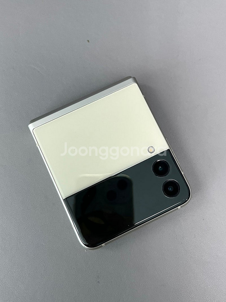(자급제) 갤럭시Z플립3 크림 256G 무잔상단말기 서...--1