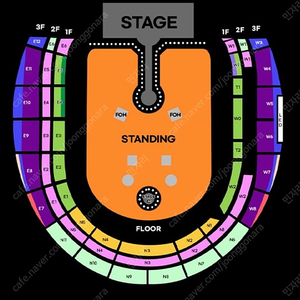 [4/24] 콜드플레이 N3구역 2연석