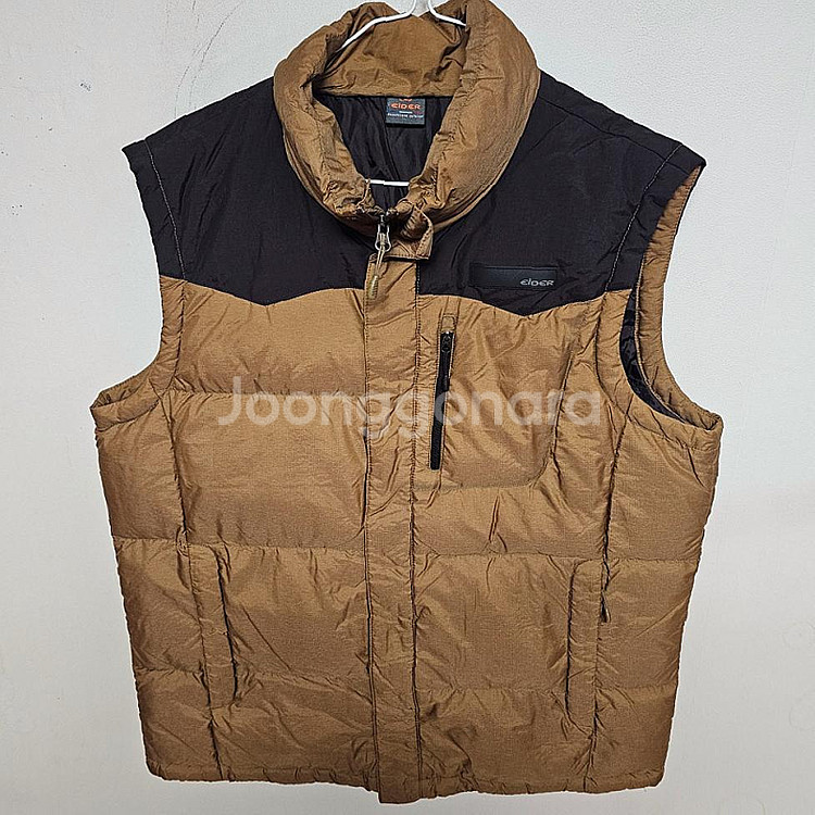 아이더 남성 오리털 패딩 조끼 100L--0