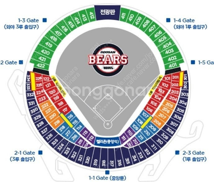 10월2일 와일드카드 3루 레드 117블럭 1석, 블루...--0