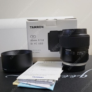 탐론 SP 85mm F1.8 DI VD USD 캐논 EF마운트