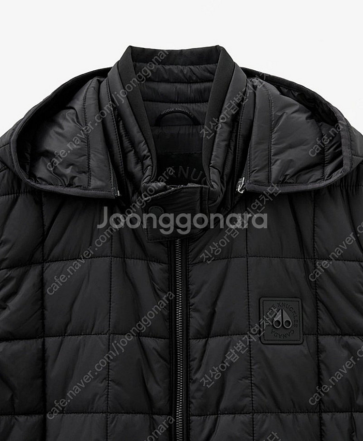 무스너클 베스트 퍼퍼 다운 재킷 블랙 M 택포--1