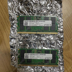 마이크론 노트북용 램 16x2 총 32gb