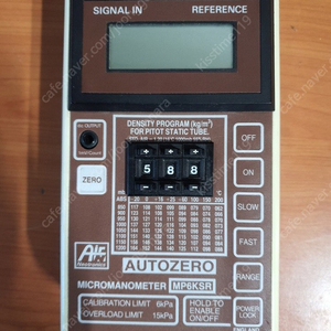 AirN MICROMANOMETER MP6KSR 실용 유체 압력계