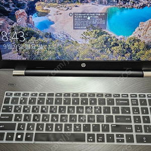 17.3인치 터치스크린 HP 노트북 판매합니다. hp 17-ak092cl