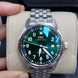 23년 9월 국내 IWC 마크20 그린 풀셋 팝니다.