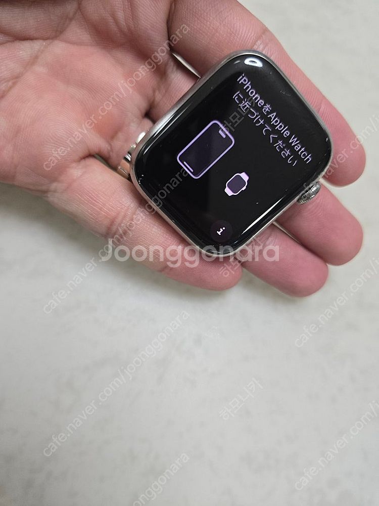 애플워치7 티타늄 45mm--8