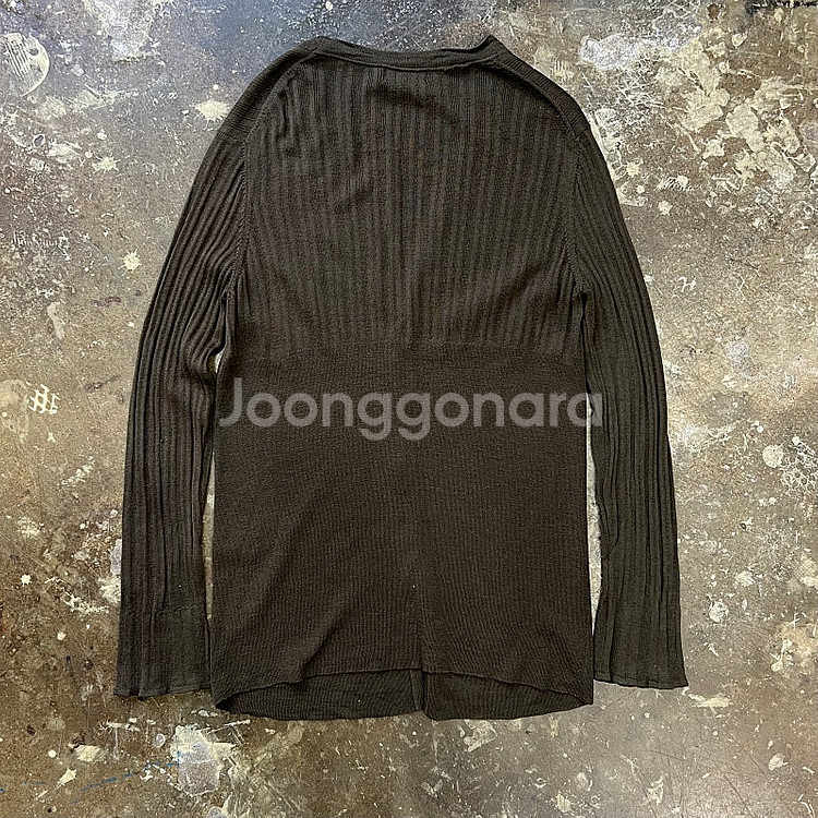 F) 한섬 타임 울 니트 가디건 시스템 오즈세컨 마쥬 ...--4