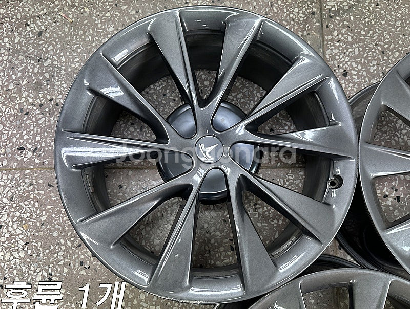 [판매] 테슬라 모델S P100D 21인치 정품 터빈휠...--2