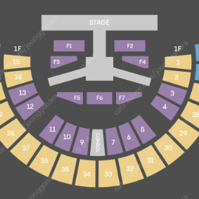 2024 JX(김준수 김재중) 콘서트 11.8 금 42구역 A석 1매