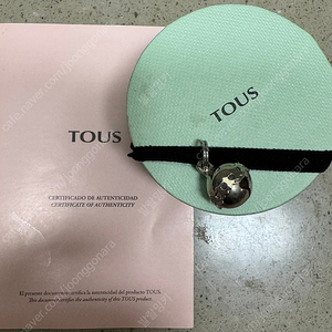 TOUS 하트 곰 반지 18k