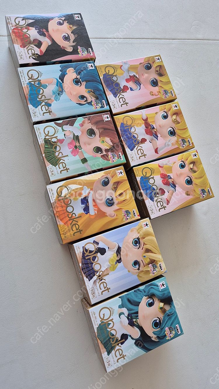 세일러문 큐포스켓 쁘띠 vol 1,2,3--6