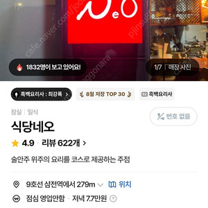 식당네오 2인 40만원에 구합니다