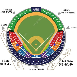 10/3 두산 KT 와일드카드 1루 네이비 4연석 양도합니다:) / 와일드카드/ 두산/ 1루 네이비