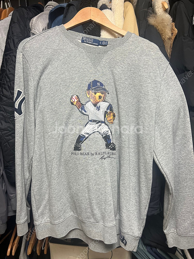 폴로 MLB 양키스 맨투맨 XL 팝니다--0
