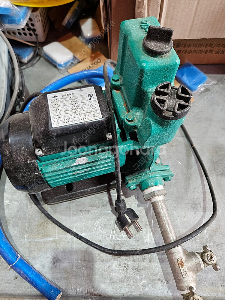 [김포]급수용펌프 윌로 pw-350m 21년4월식--0