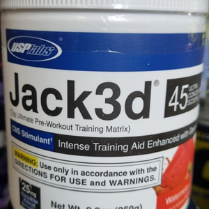 [미개봉 제품] NEW JACK3D 잭3D 올드잭 부스터 프리워크아웃