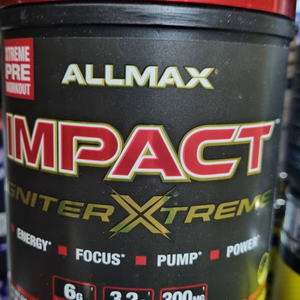 [미개봉 제품] ALLMAX IMPACT Igniter XTREME 올맥스 이그나이트 익스트림 부스터 프리워크아웃