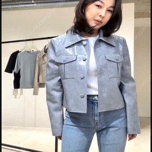 메인스테이 우스 자켓 소라 새제품 택있음