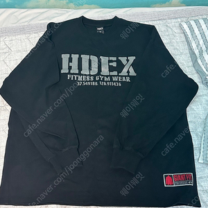 hdex 자이언트핏 롱슬리브 xl 두장