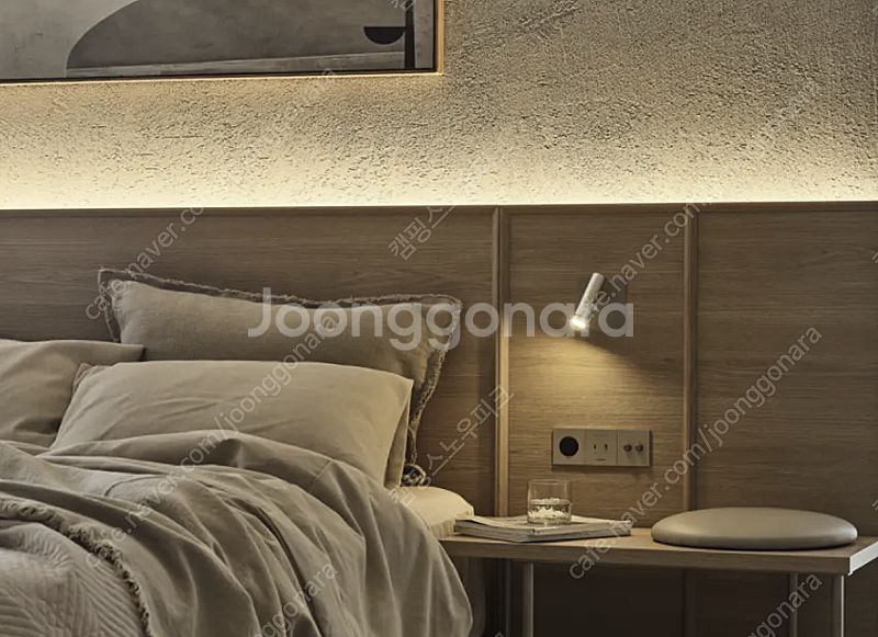 한샘 호텔 침대 프레임오크 패널 800 좌형 진짜싸게--3