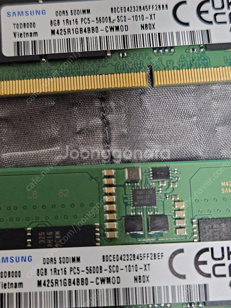 삼성 노트북 램 ddr5 5600 8gx2--1