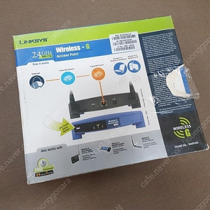 LINKSYS 2.4G WIRELESS-G ACCESS POINT (WAP 54G)판매합니다