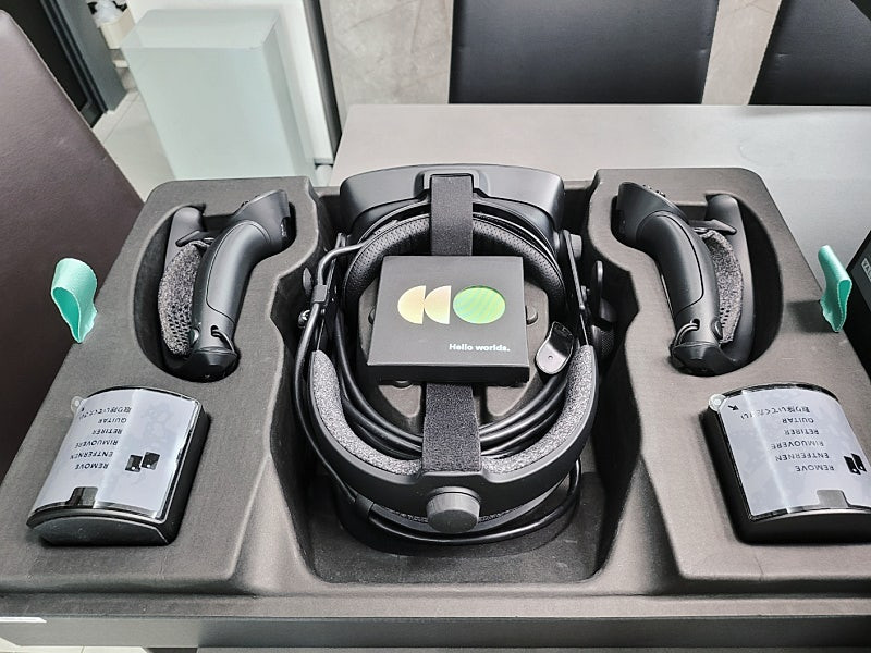 [밸브 인덱스] VR 풀세트 판매 : 헤드셋 + 컨트롤러 + 베이스 스테이션 + 풀박스 <카드결제 가능> 이미지