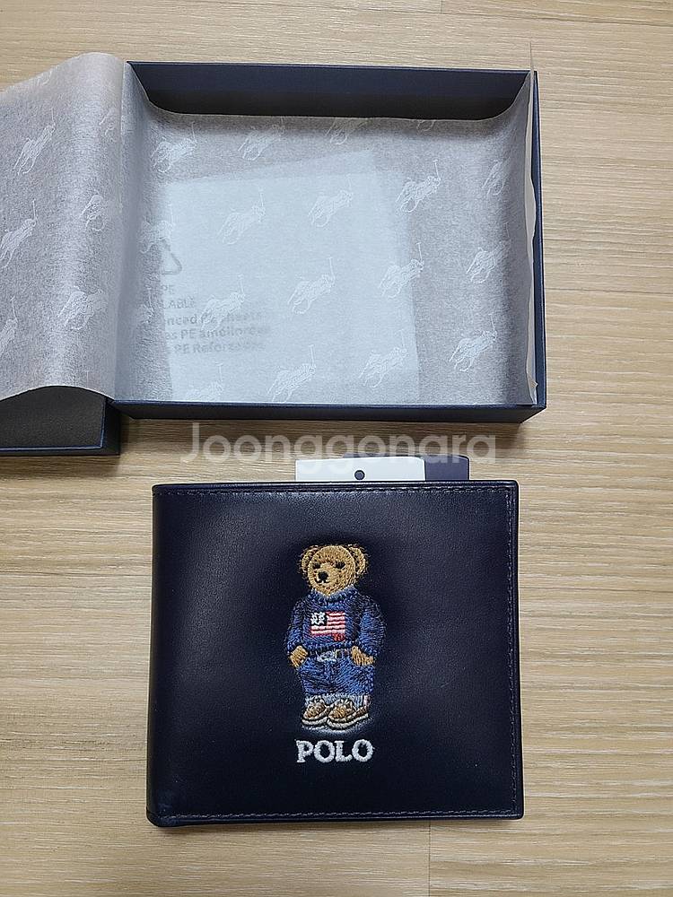 [정품/새상품] 폴로 랄프로렌 폴로 베어 반지갑--5