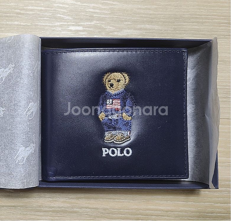 [정품/새상품] 폴로 랄프로렌 폴로 베어 반지갑--0